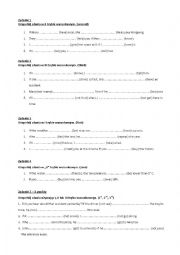 English Worksheet: exercise on conditionals