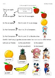 English Worksheet: This / That with questions. Beginner level.