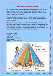 English Worksheet: The New Foord Pyramid Reading