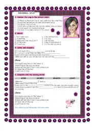 Russian Roulette by Rihanna - ESL worksheet by atd46