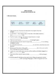 English Worksheet: Bruce Rogers TOEFL Vocabulary Building 1&2