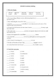 English Worksheet: Bruce Rogers Vocabulary Exercise 123