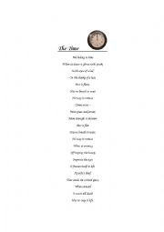 English Worksheet: The Time