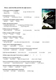 English Worksheet: 10 000 BC