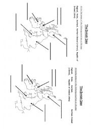 English Worksheet: The British isles