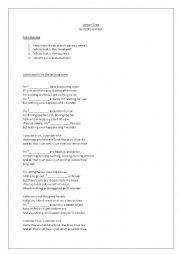 English Worksheet: Lemon Tree by Fools Garden