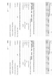 quick test: comparative /superlative 