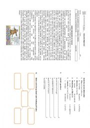 English Worksheet: saint anthony