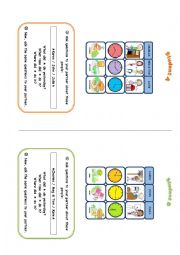 English Worksheet: Regular verbs - past simple - speaking cards
