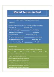 English Worksheet: Grammar handout