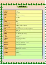 English Worksheet: SYNONYM 5 / 7