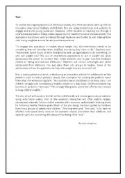 English Worksheet: END-of-Term test n 2