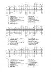 English Worksheet: weather