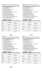 English Worksheet: Passive Voice