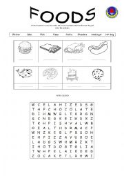 English Worksheet: Food-3