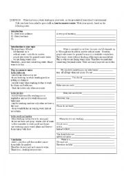 English Worksheet: Conserving Water