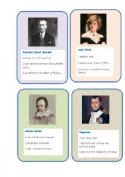 English Worksheet: Simple Past Tense Speaking Cards 2