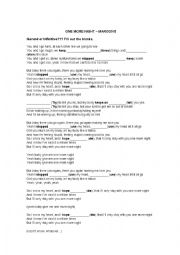 English Worksheet: gerund-infinitive song