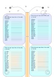 English Worksheet: past simple