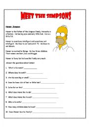 3 Easy Readers - Meet the Simpsons Part 1