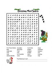 christmas word search