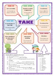 Pharsal Verbs: Take