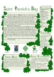 English Worksheet: Saint Patricks Day