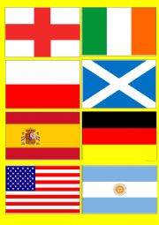 English Worksheet: NATIONALITIES, LANGUAGES, AND COUNTRIES