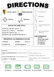 English Worksheet: Giving and asking adress