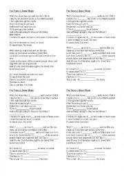 English Worksheet: IM YOURS by JASON MRAZ