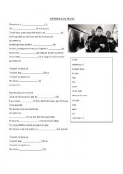 English Worksheet: Uprising by Muse