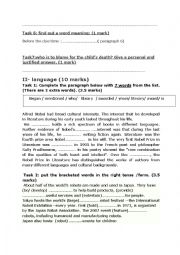 English Worksheet: part 2 : korean parents neglecting child