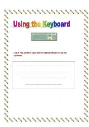 Using the Keyboard