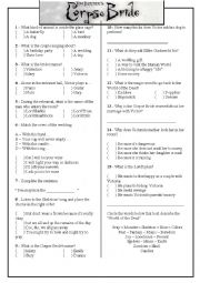 English Worksheet: 