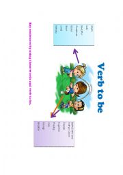 English Worksheet: Speaking Verb to be