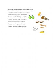 English Worksheet: some/any