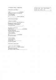 English Worksheet: Skeleton Bang