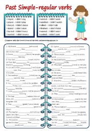 past tense regular verbs