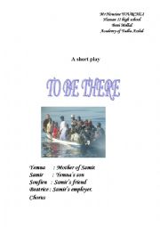 English Worksheet: TO BE THERE