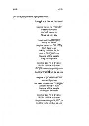 Imagine by John Lennon