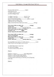 Song Activity - Stronger Kelly Clarkson