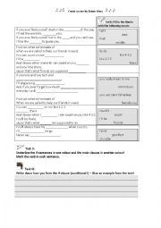 English Worksheet: Conditional I - Bruno Mars 