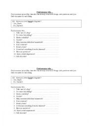 English Worksheet: Practise Present Perfect - Find someone who... 