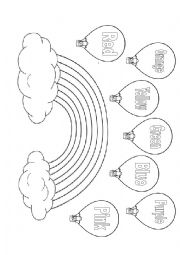 English Worksheet: The colours