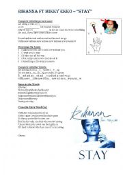 Russian Roulette Lyrics (Rihanna) - ESL worksheet by miry