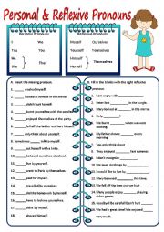 PERSONAL & REFLEXIVE PRONOUNS