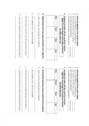 English Worksheet: Adjectives Physical appearance