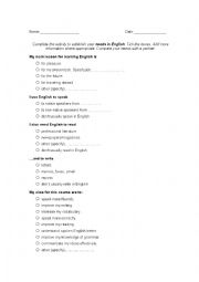 English Worksheet: How do you like to learn