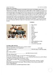 English Worksheet: How I Met Your Mother - Season 5 Episode 22