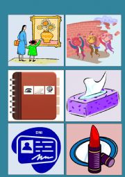 COMMON OBJECTS FLASHCARDS